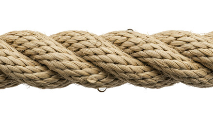 Isolated Natural Fiber Rope Detail