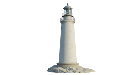 Isolated Lighthouse