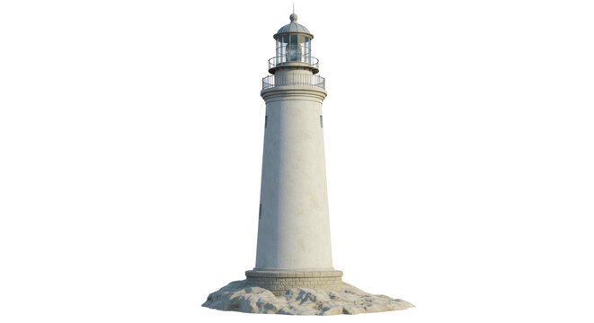 Isolated Lighthouse