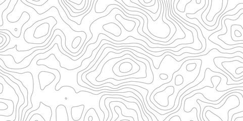 Abstract topographic contours map background, Topography map background. Vector geographic contour map