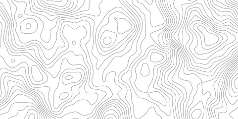Abstract topographic contours map background, Topography map background. Vector geographic contour map