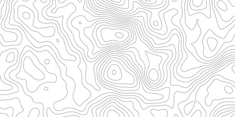 Fototapeta premium Abstract topographic contours map background, Topography map background. Vector geographic contour map