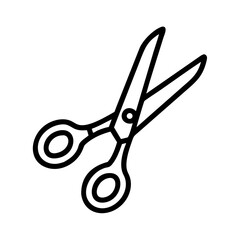 Scissors Icon for Creativity and Crafting Topics