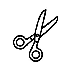 Scissors Icon for Creativity and Crafting Topics
