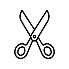Scissors Icon for Creativity and Crafting Topics