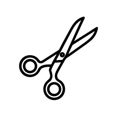 Scissors Icon for Creativity and Crafting Topics