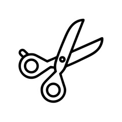 Scissors Icon for Creativity and Crafting Topics