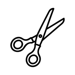 Scissors Icon for Creativity and Crafting Topics