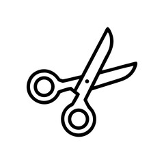Scissors Icon for Creativity and Crafting Topics