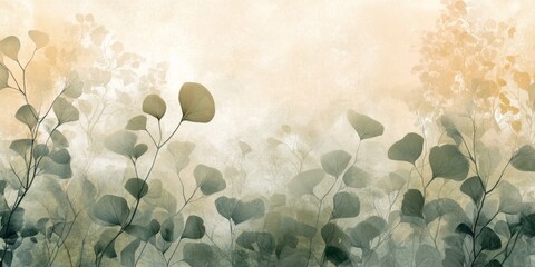 Delicate Botanical Leaf Art Print