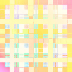 pastel plaid pattern . playful elements design background . 
