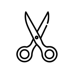 Scissors Icon for Creativity and Crafting Topics