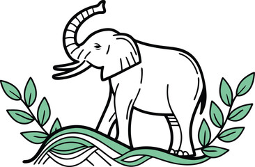 A similar to the Starbucks logo vector illustration