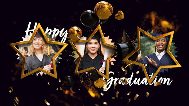 Gold Graduation Awards Intro