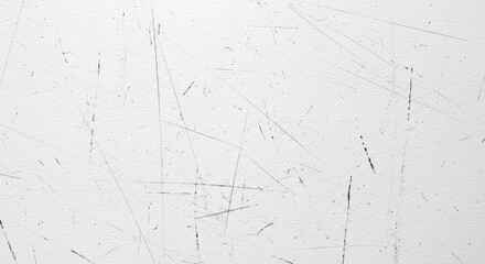 Scratched White Surface Texture - High-resolution of a white surface with numerous fine scratches, ideal for backgrounds or overlays. Clean and simple