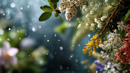 Bright digital backdrop with Easter mood, useful for designs