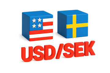 Forex currency exchange usd sek symbols illustration with transparent background, png format