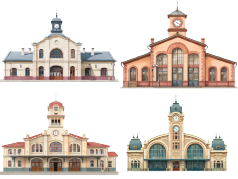 Grand Train Station Building