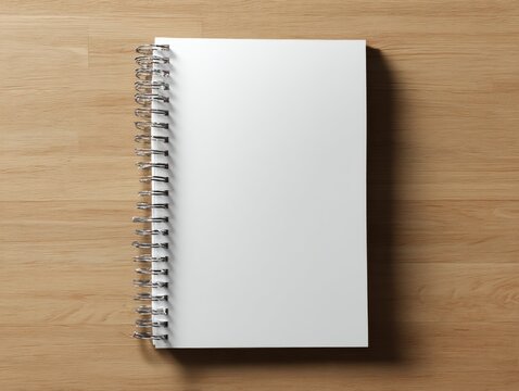 Blank Spiral Notebook - Powered by Adobe
