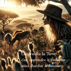 Comprendre la Terre, c'est apprendre à s'adapter sans chercher à dominer.
