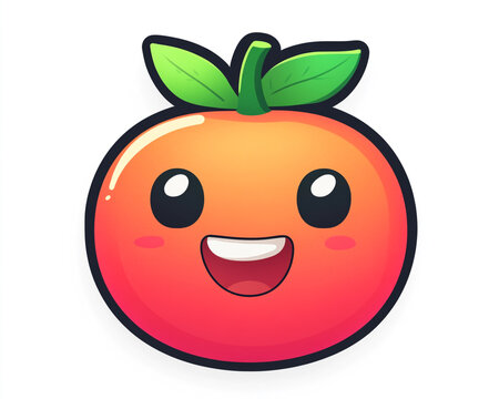 Fresh Tomato on soild Background