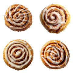 Delicious Cinnamon Roll Close Up