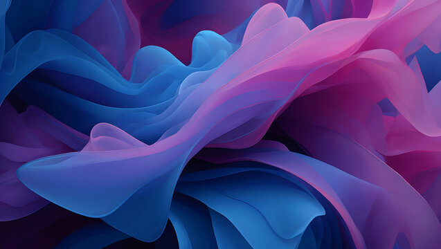 abstract purple background, 
emotional connotation, art, Generation AI.
