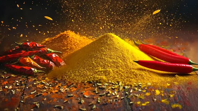 Vibrant Spices: A Culinary Symphony of Colors and Flavors