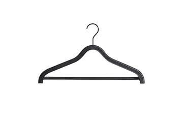 Coat hanger isolated over white background