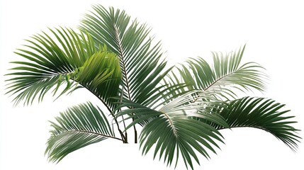 Fototapeta premium palm tree leaves