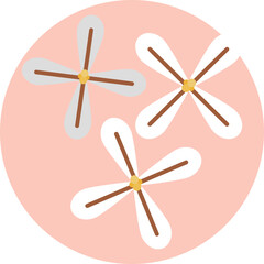 Cosmos are showy annuals with bowl-shaped flowers and long stems. They are great cut flowers and will bring birds and butterflies to your garden.