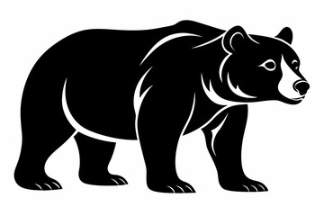 Obraz premium asiatic silhouette line art vector illustration