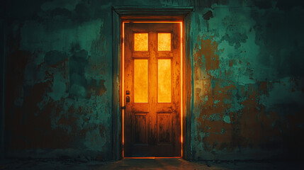 Aged Doorway Glow