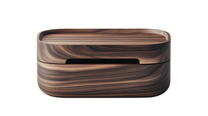 Modern Wooden Storage Box with Sleek Design and Functional Slot for Everyday Use