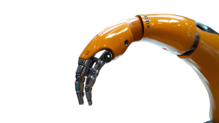 Robotic Arm in Action Futuristic Technology and Precision Engineering