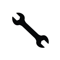 Spanner Vector Graphic Depicting Repair And Maintenance Work Tool Icon