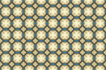 Seamless Tile Perspective Shape Digital Endless Background Fashion Graphic Interior Geometric Luxury Fabric Cloth Template Symmetric Design Texture Textile Decoration Wallpaper Visual Art Pattern