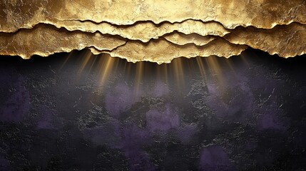 Gold layered textured background