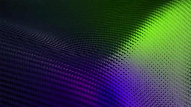 Abstract colorful vector illustration with a vibrant pattern of halftone dots creating a digital art texture on a blue backdrop