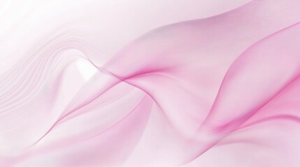 Obraz premium Abstract pink wave background design vector illustration graphic element for banner and wallpaper design