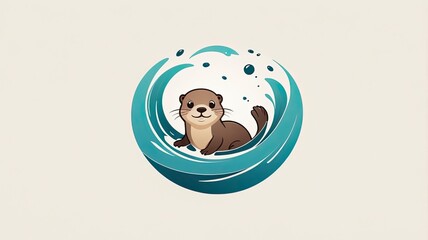 The Cute Otter Logo