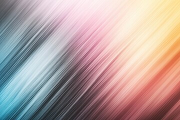 Diagonal lines of blended colors creating a soft and textured gradient abstract design effect art piece