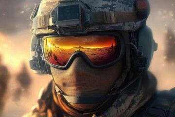 Advanced Augmented Reality System for Military Simulation and Training Innovations