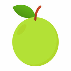 Guava icon on white background