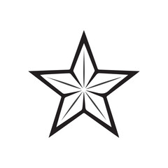 Creative Star Logo Design Illustration Template