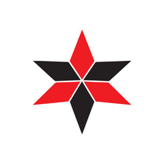 Creative Star Logo Design Illustration Template