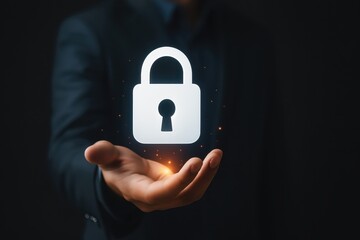 Cybersecurity Shield and Digital Protection Technology. Safeguarding Data, Networks, and Online Systems from Evolving Threats