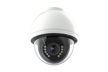 Security camera isolated on transparent background
