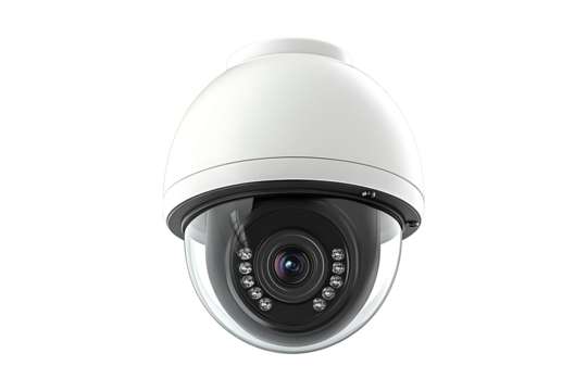 Security camera isolated on transparent background
 - Powered by Adobe