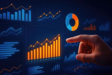 Business Growth Analytics Dashboard with Financial Insights and Marketing Trends